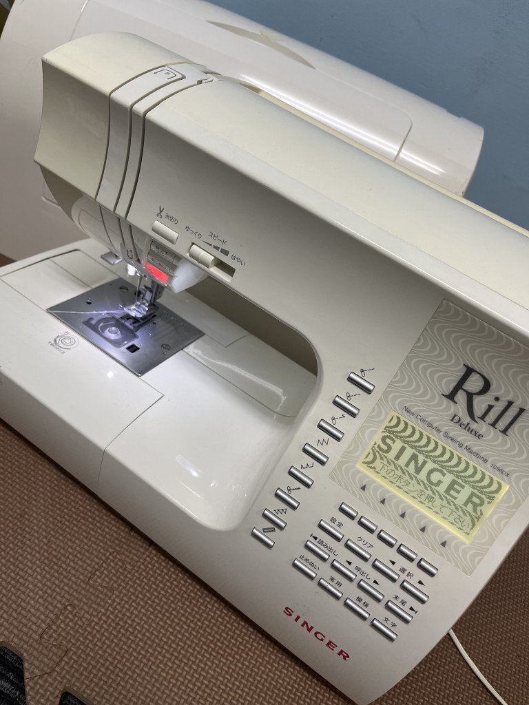 *[DD656/112327]SINGER singer Rill Deluxe electric sewing machine 1050DX home use 