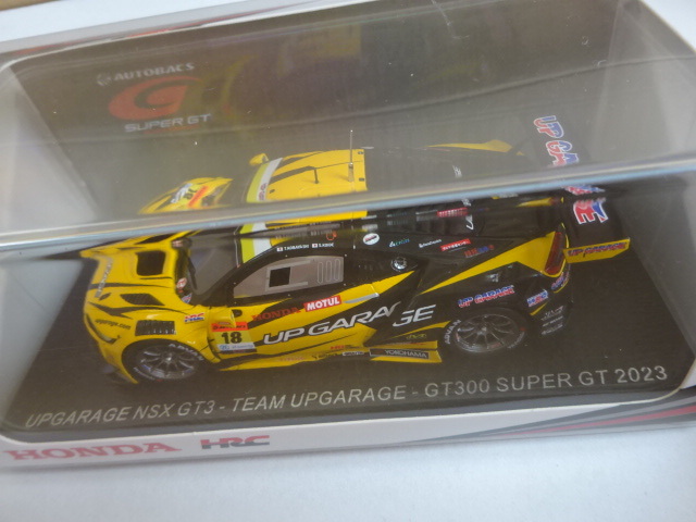 スパーク★SPARK★1/43 UPGARAGE NSX GT3 TEAM UPGARAGE GT300 SUPER GT2023 (SGT073)の画像5