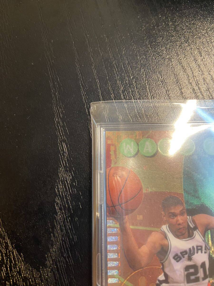 【1円スタート！】1998-99 Upperdeck Ionix Warp Zone Tim Duncan sp mint の画像2