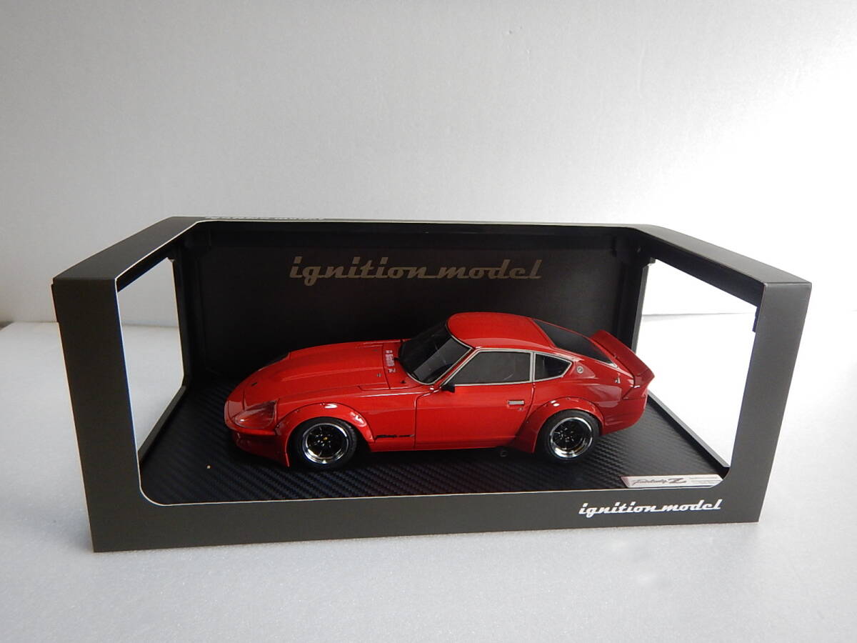 ignition model 1/18 Fairlady 240ZG (HS30) Full Works Red watanabe 絶版 0953の画像8
