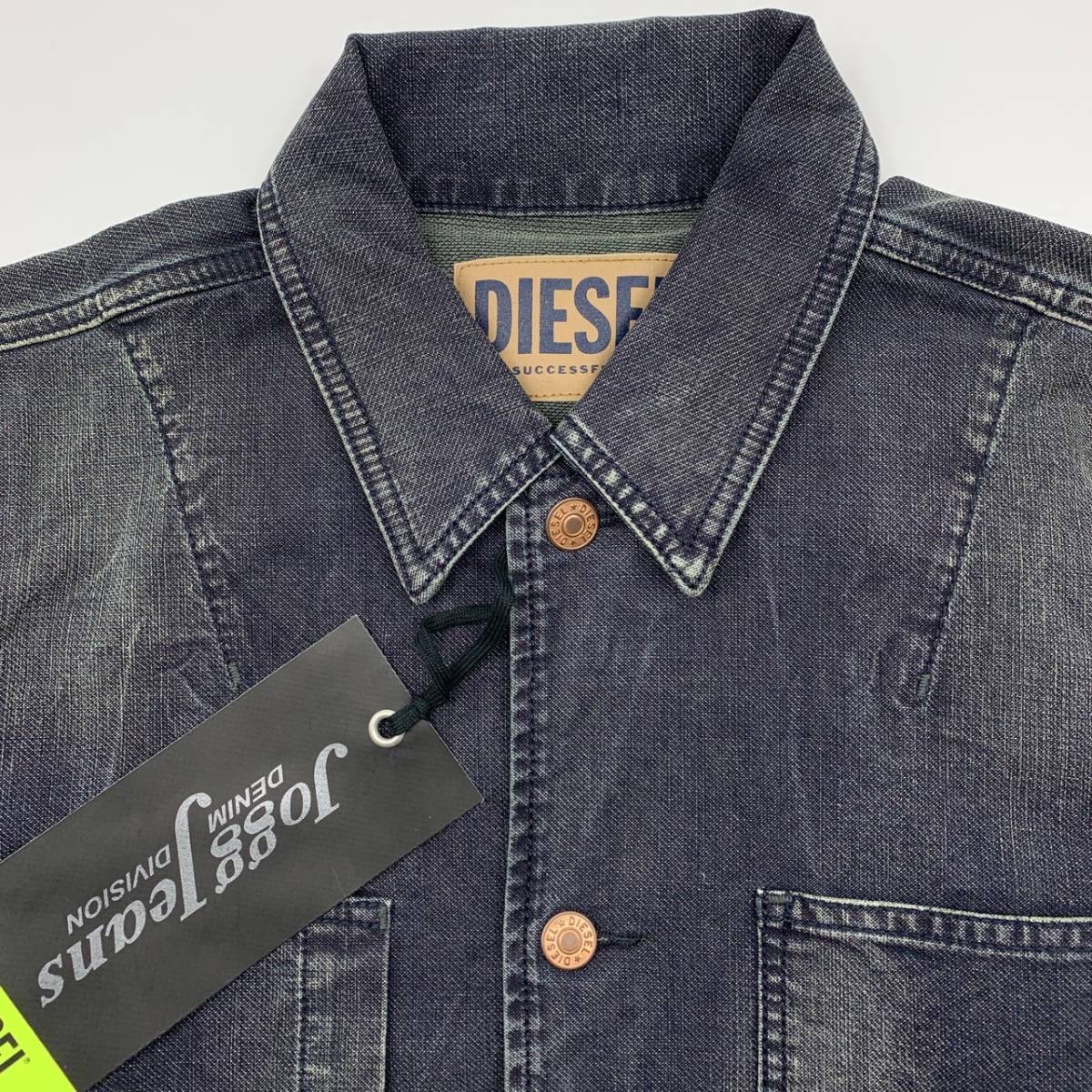 定価58300円■DIESEL■ジョグジーンズ■スーパーストレッチデニムジャケット■JOGG JEANS■ディーゼル■Gジャン■XS■トレンドのジージャン_画像3