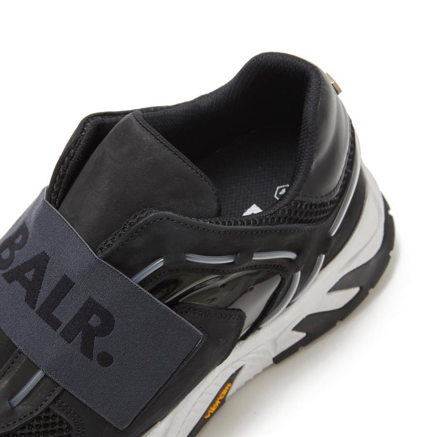 [ size selection ] regular price 59300 jpy #BALR.# Logo band attaching thickness bottom sole sneakers # Borer -#BALR# Vibram sole # black / black 