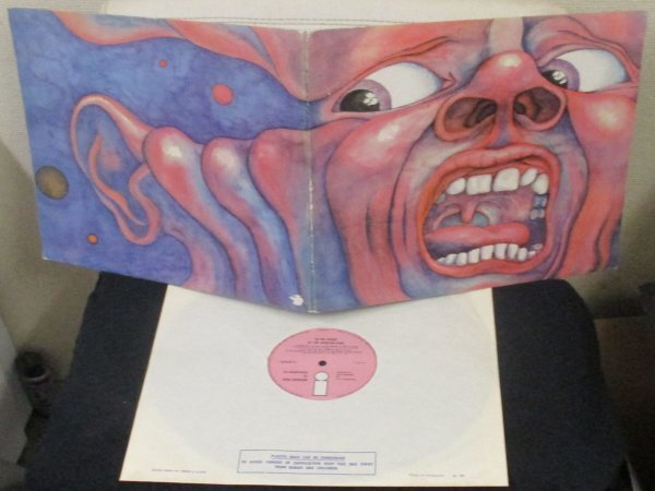 *. britain . record King Crimson In The Court Of The Crimson King [ UK ORIGINAL \'69 Island Records ILPS 9111 ]