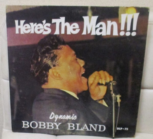 ☆彡 Dynamic Bobby Bland Here's The Man [ US mono '62 ORIGINAL Duke DLP 75 ] RARE ORIGINAL LABELの画像2