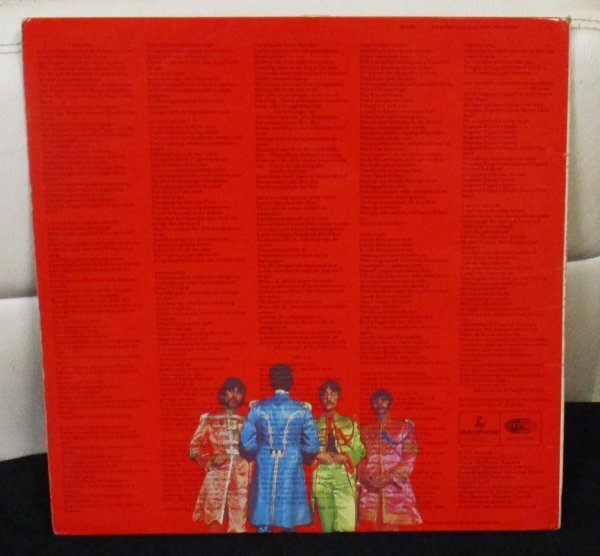 ☆彡 英國盤 The Beatles Sgt. Pepper's Lonely Hearts Club Band [ UK mono ORIG '67 Parlophone PMC 7027 ] MAT 1/1 W/INSERT_画像3