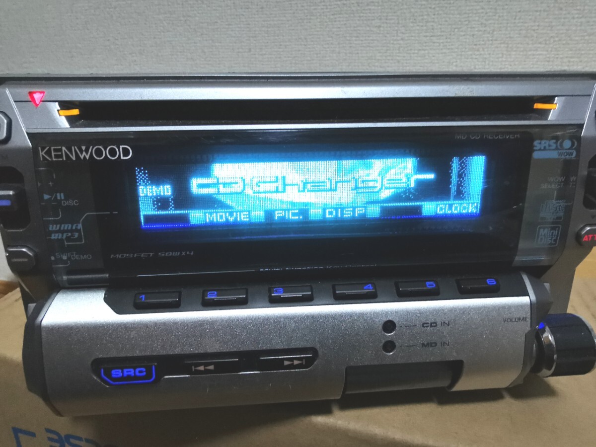 ケンウッド KENWOOD DPX-07MD CD MD_画像1