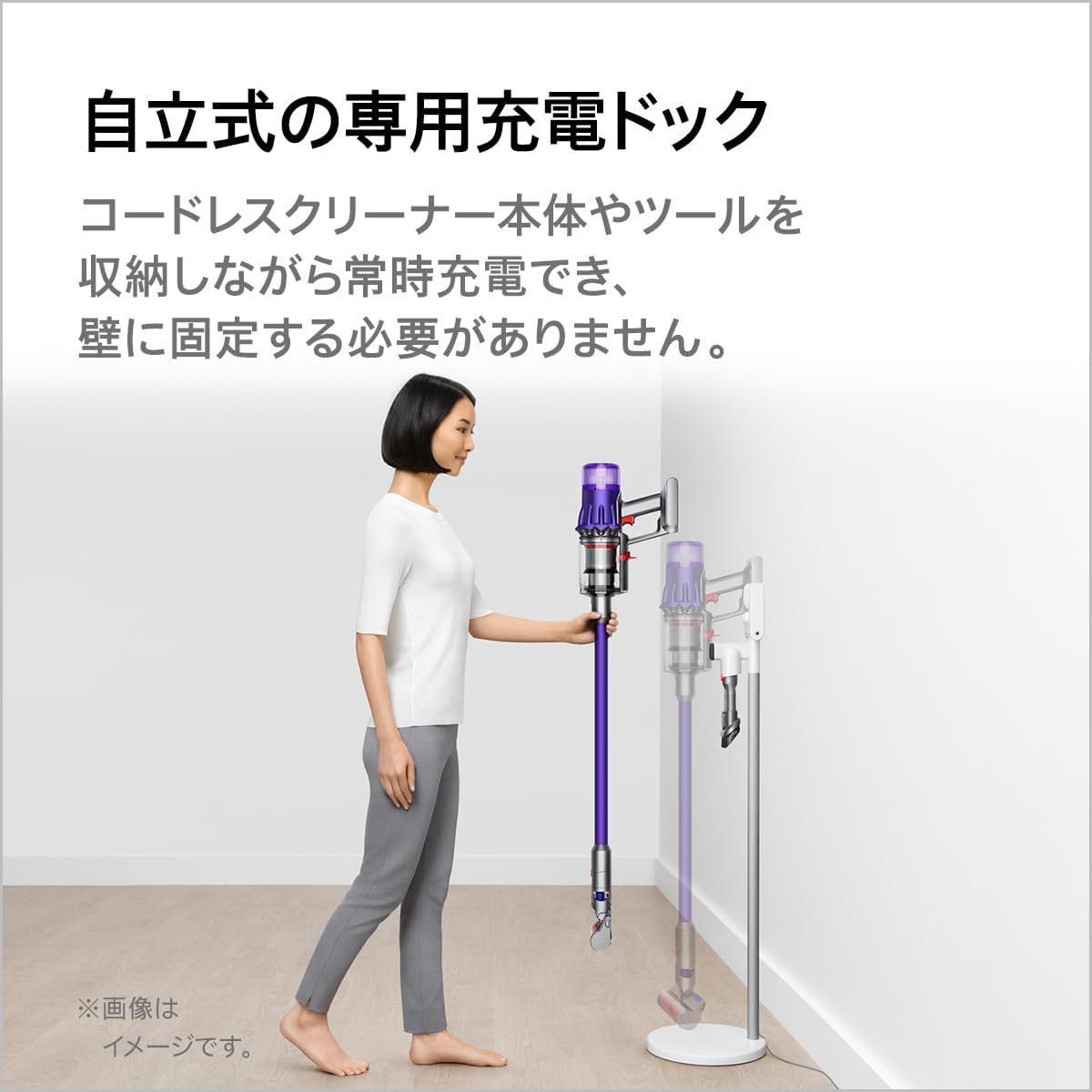 Dyson ダイソン スティック掃除機 コードレス 軽量でパワフル Digital Slim Fluffy SV18 FF H