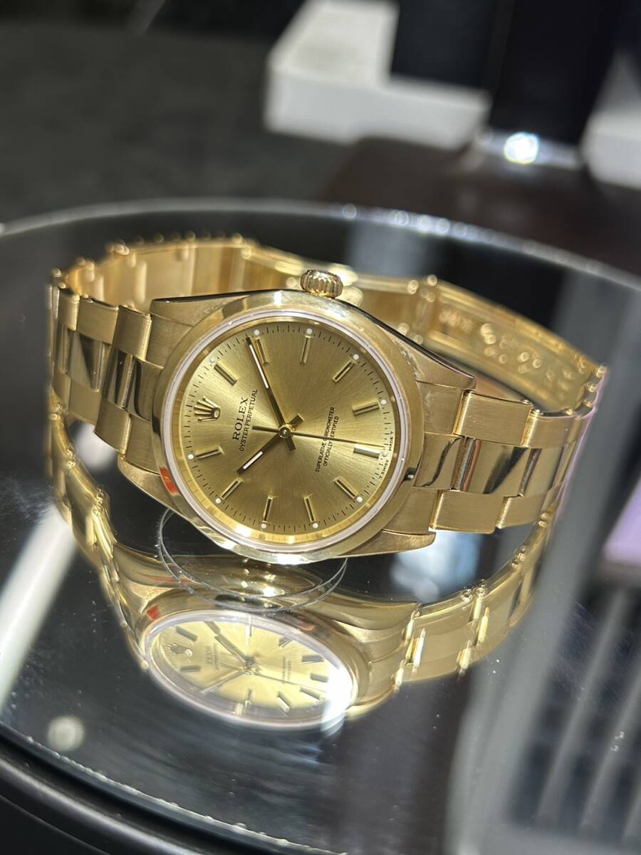 ROLEX（ロレックス）・オイスターパーペチュアル【1999年11月印】【中古美品】【14208】