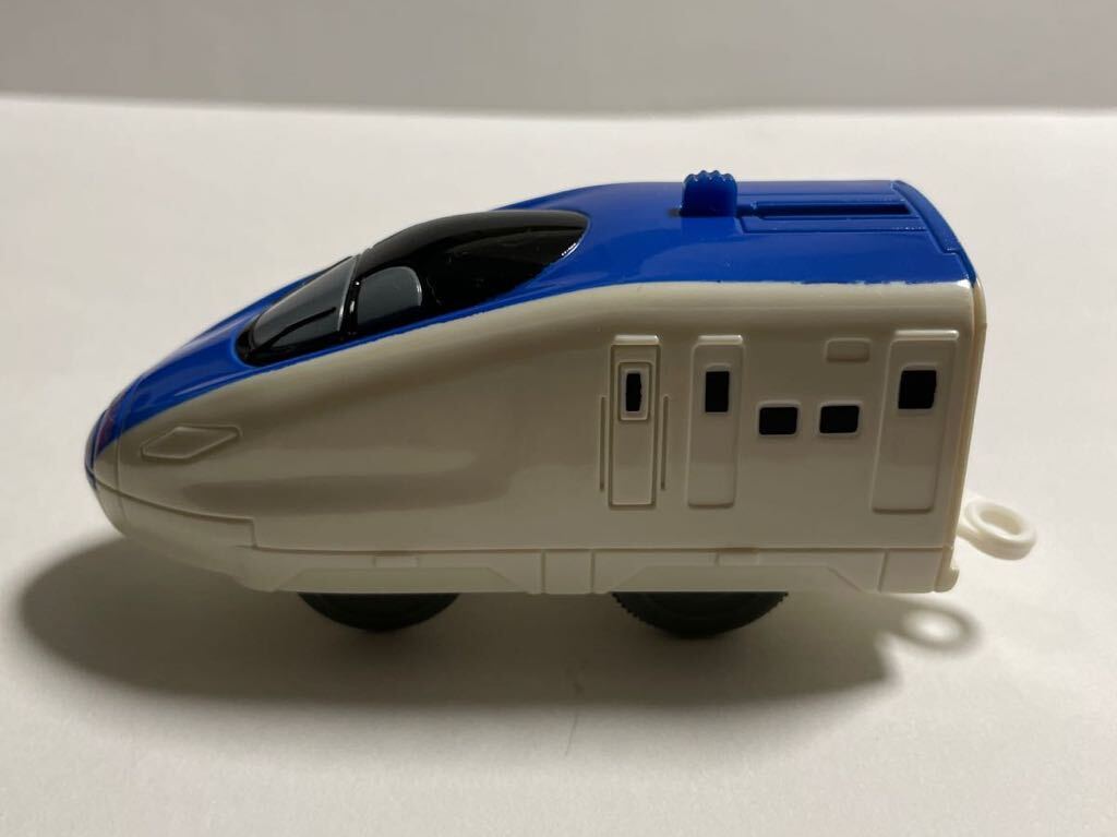 ハッピーセット プラレール マクドナルド E7系北陸新幹線 かがやき 電車 2015 新幹線 おもちゃ 中古_画像2