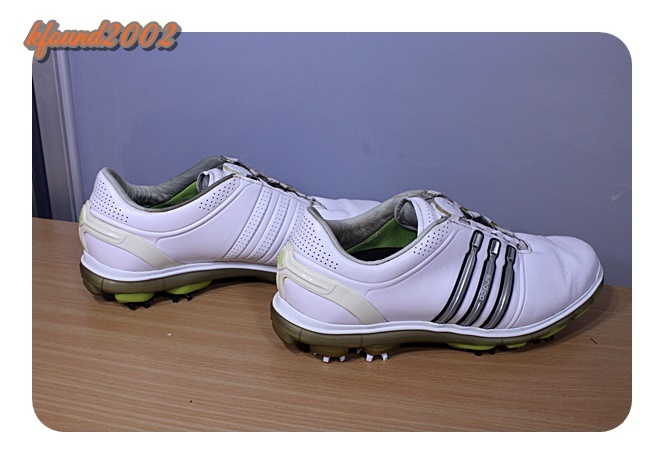 adidas golf アディダス ゴルフシューズ BOA（ガチャガチャ）スパイクモデル ワイド（幅広）・２６．５ｃｍの画像5