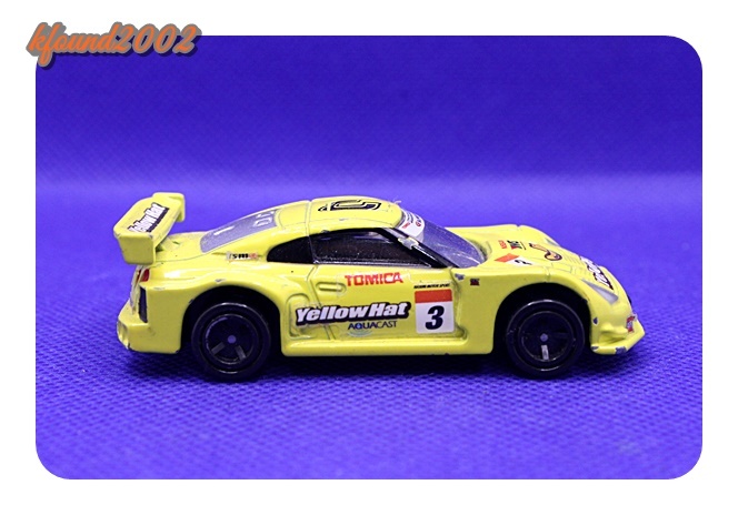 NISSAN GT-R RACING YellowHat 日産 ニッサン レーシング イエローハット TOMY TOMICA トミカ製 ミニカーの画像4