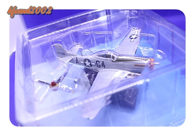 日本陸海軍機大百科　North American P-51D　Mustang　ノースアメリカン　マスタング　模型　アシェットコレクションジャパン社製_画像3