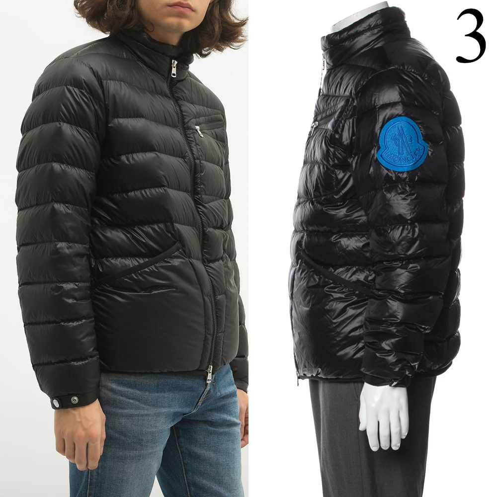 MONCLER 1952 LIAM ダウンジャケット 定価17万　サイズ 3　モンクレール ジーニアス　ライトダウン　ダウン　黒　青　_画像1