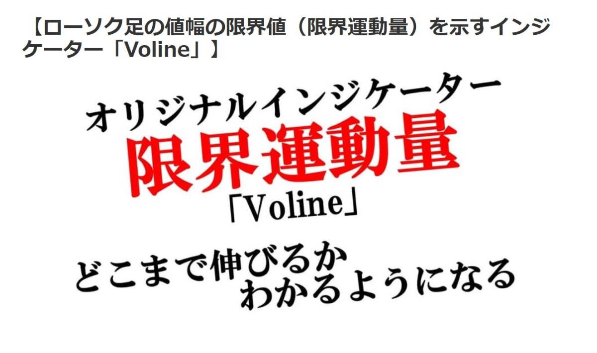 ★FX★ローソク足の値幅の限界値（限界運動量）を示す「Voline」＋トレート手法解説動画★誰でも価格がどこまで伸びるかを予測できる★_画像1