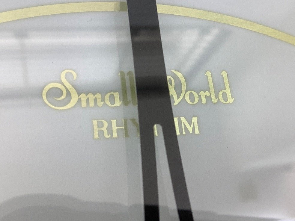 リズム時計 Small World からくり時計 掛時計 4MH696RH 動作確認(時刻・精度未確認) 中古品 ACBの画像5