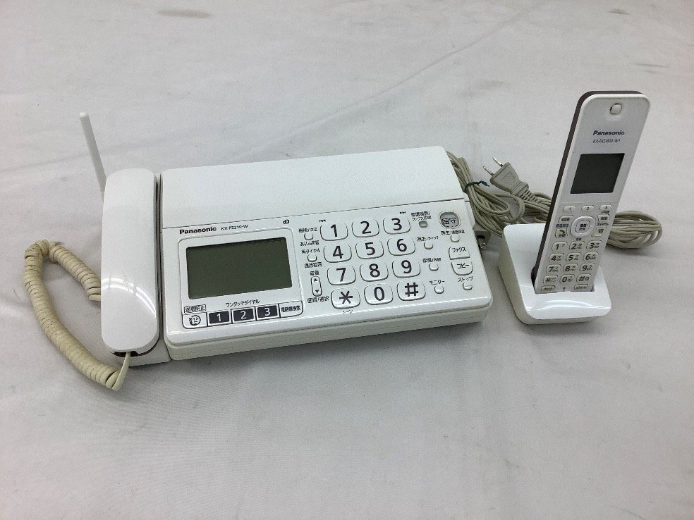 パナソニック 電話機 KX-PZ210 通電確認済み(内線・表示操作) 初期化済 中古品 ACB_画像1