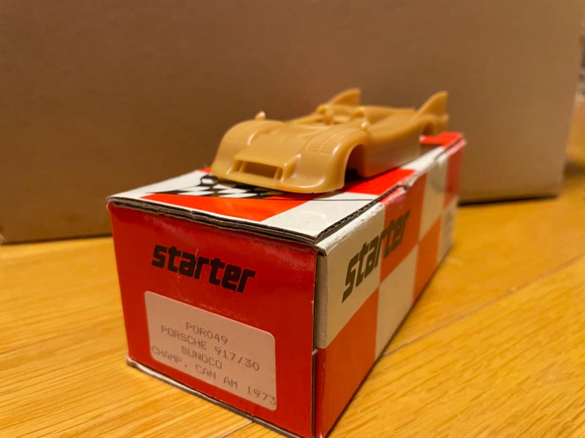 スターター 1/43 レジンキット ポルシェ 917/30 スノコ　1973 カンナム