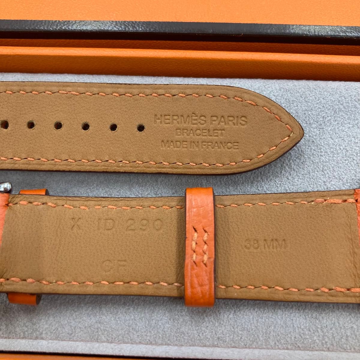 エルメス レザーバンド オレンジ ドゥブルトゥール Apple Watch エルメス レザーバンド オレンジ ドゥブルトゥール Apple Watch