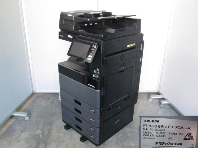 TOSHIBA デジタル複合機 e-STUDIO2505AC カウンター11049枚 初期化済み_画像1