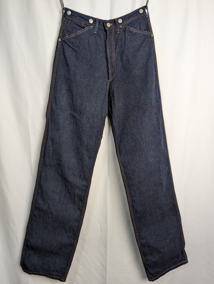 SUGAR CANE シュガーケーン Made in U.S.A. Lot,697 DENIM WORK PANTS W32インチ 未着用_画像2