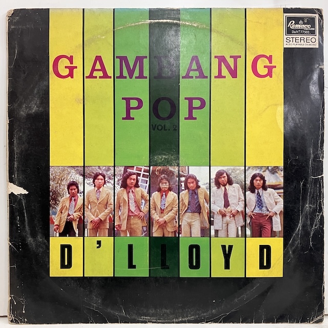 ■即決 インドネシア D'lloyd / Gambang Pop vol2 77503/RLL-508 インドネシア・オリジナル