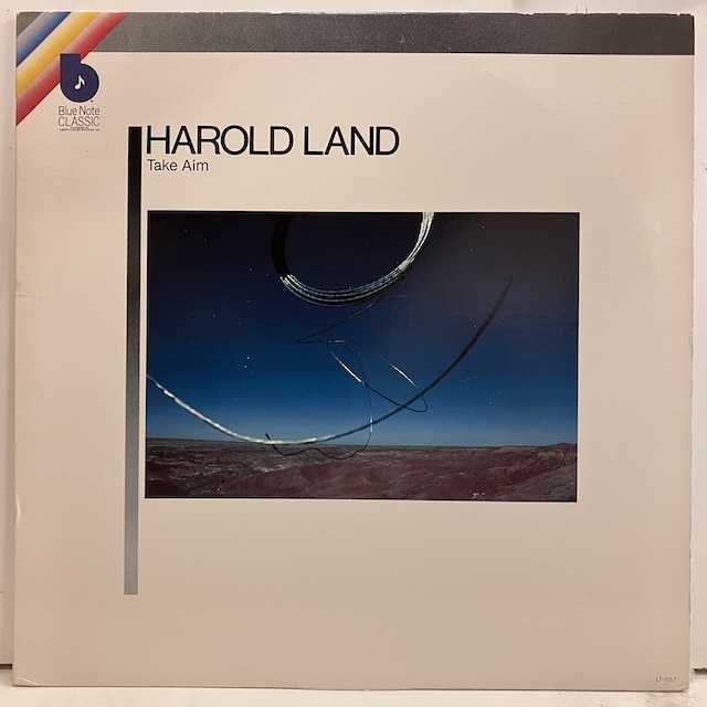 ■即決 JAZZ Harold Land / Take Aim Lt1057 j40486 米オリジナル ハロルド・ランド 60年録音、81年発表作品_画像1