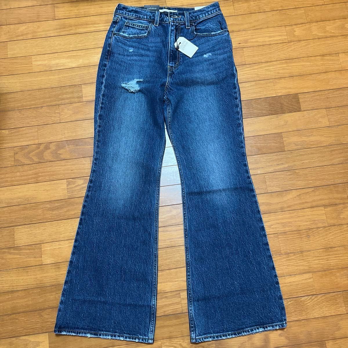 【新品】 LEVI’S  リーバイス 70s high flare ジーンズ デニムパンツ フレア ブーツカット 27 ビックE