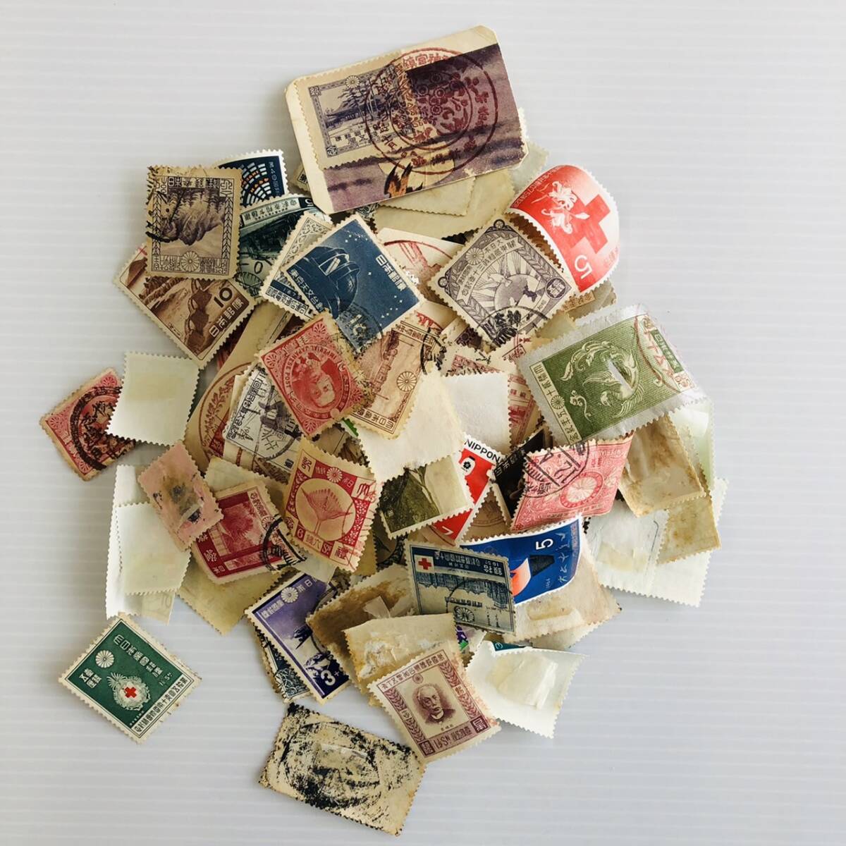 【1円スタート】消印付き切手 消印付きハガキなど おまとめ 趣味 収集 コレクション 消印付き切手 古い切手 古いハガキの画像9