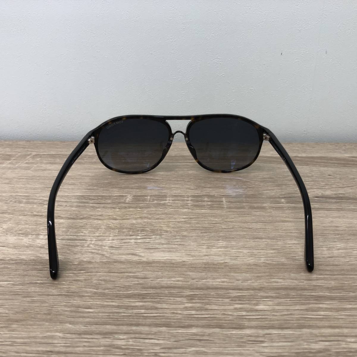 【1000円スタート】美品 TOM FORD トムフォード サングラス TF447-F 52B 61□15 Jacob 1-2.5 ブラウン レターパックプラス発送_画像4