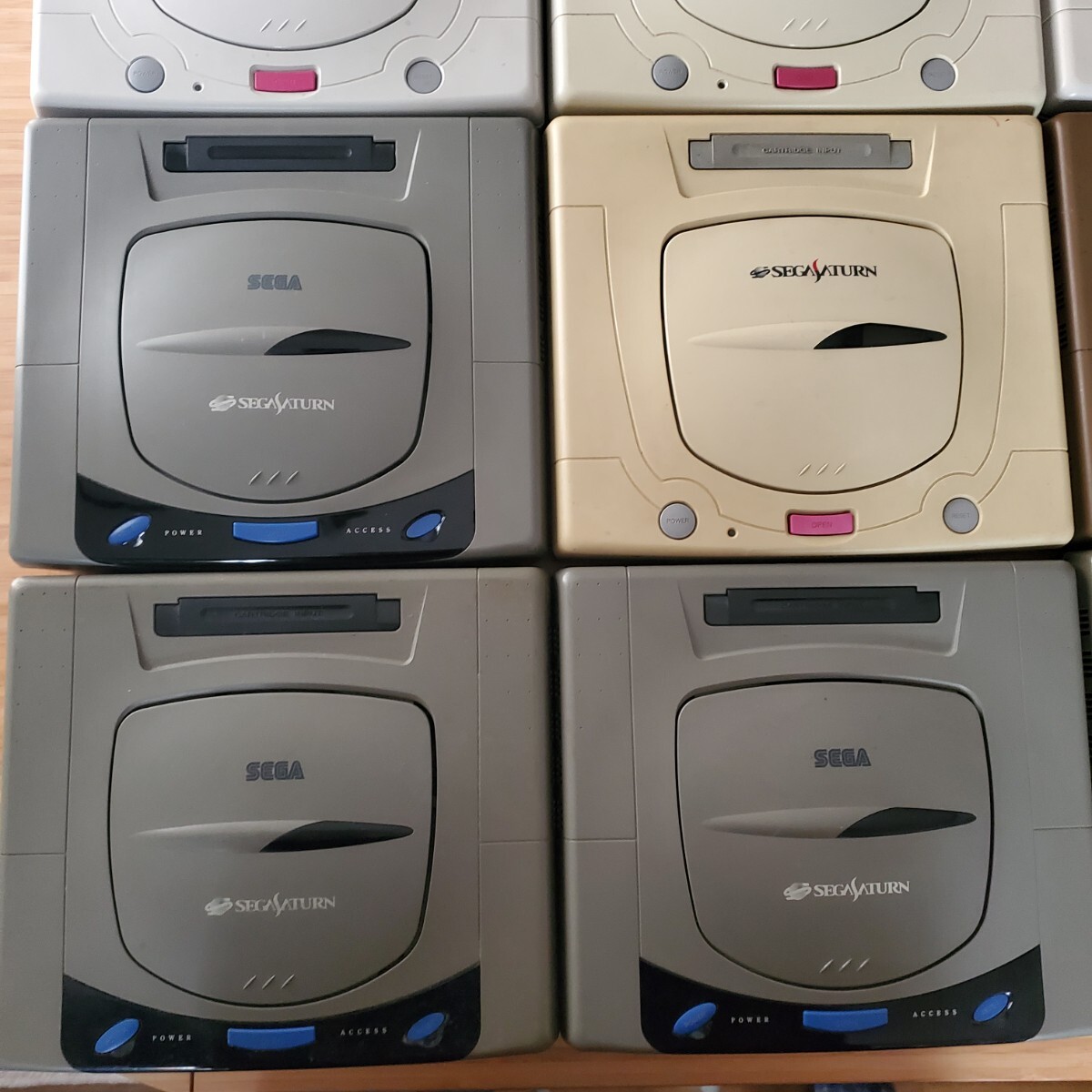 1円スタート！ SS セガサターン 本体 ×9個 動作未確認 ジャンク SEGA SATURN_画像3