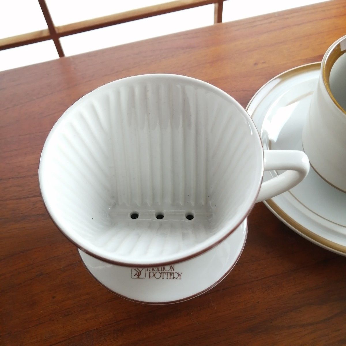 未使用 昭和レトロ カップ&ソーサー 2客セット ペア 白 コーヒー 未使用 昭和レトロ カップ&ソーサー 2客セット ペア 白 コーヒー