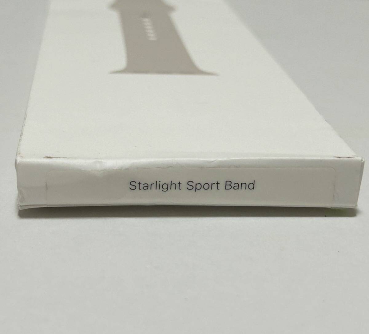 Apple純正アップルウォッチ 41mm スポーツバンド 新品 スターライトの画像5