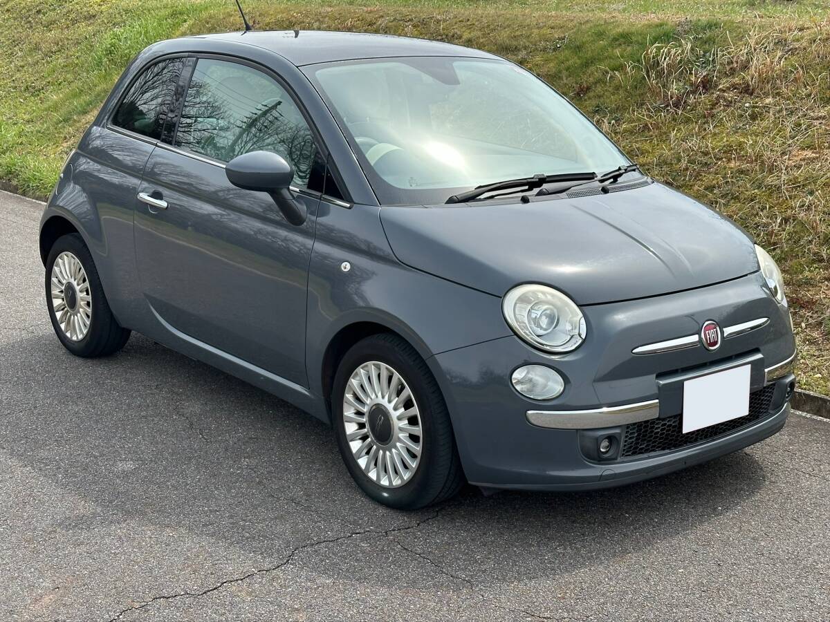 愛知から　売り切り　希少グレー　走行62000km フィアット500 ツインエアラウンジ　　チンクェチェント　FIAT 500 試乗可能　31209_画像1