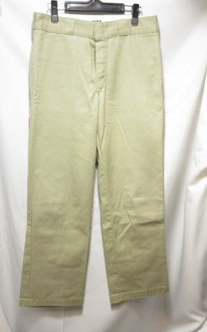 Dickies 874 OriginalFit W32 ディッキーズ 874 オリジナルフィット ワークパンツ カーキ ベージュ_画像1