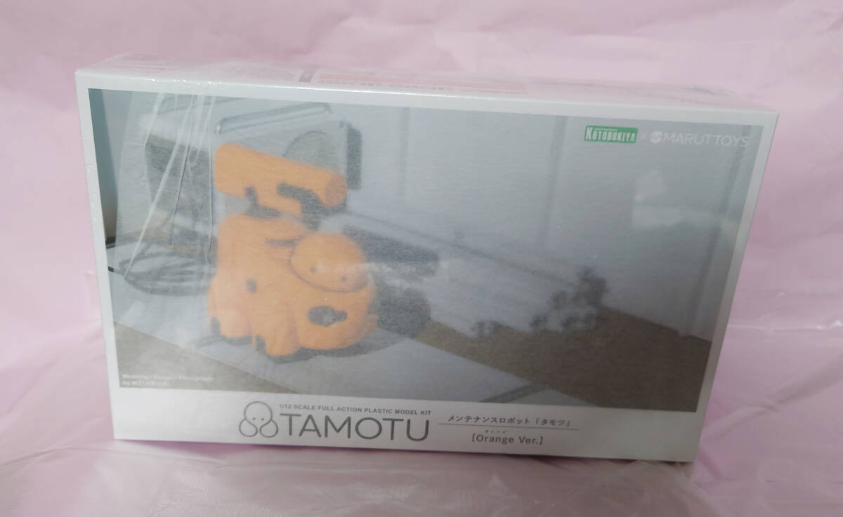 新品 1/12 TAMOTU(オレンジVer. プラモデル コトブキヤ MARUTTOYS ST-黄タモツ_画像3