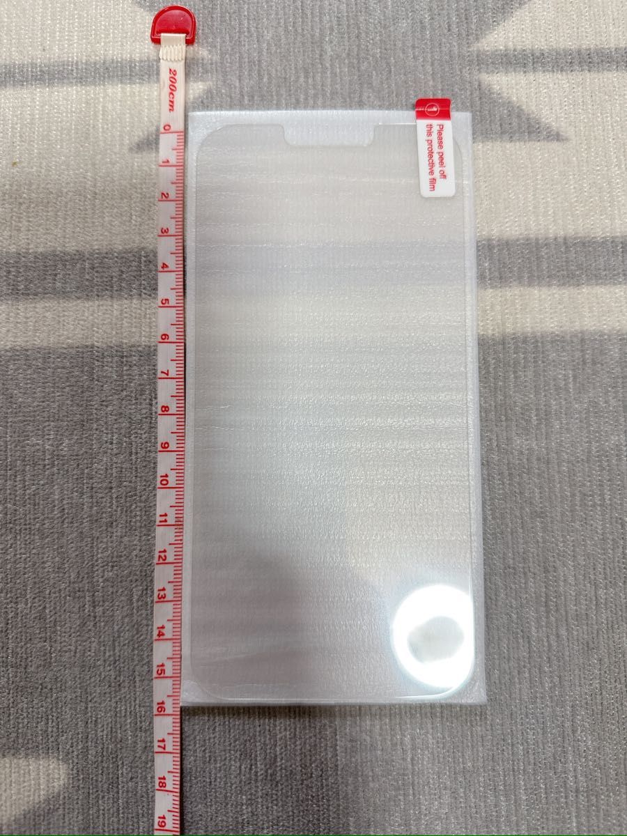 ★JEDirect iPhone14Plus 6.7インチ用 強化ガラス 液晶保護フィルム 3枚セット