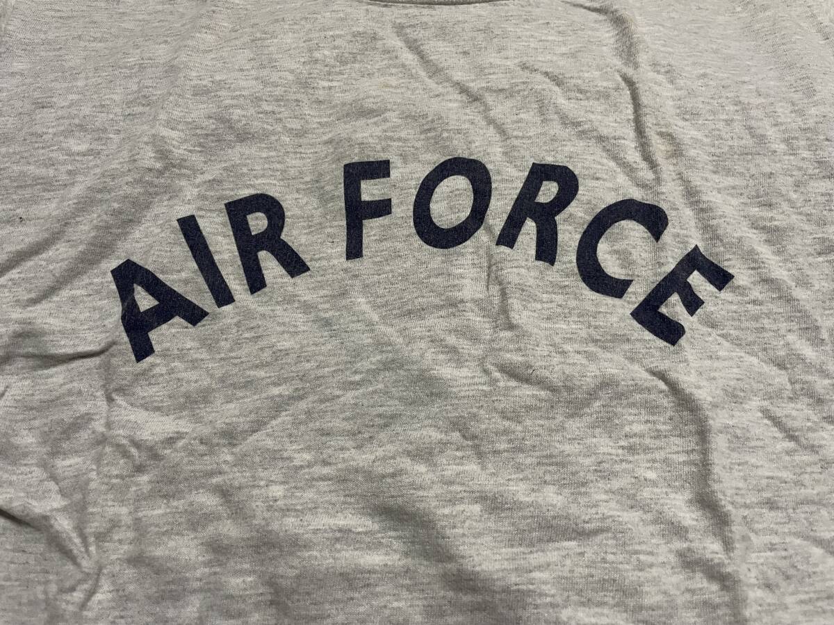 米軍放出品 AIR FORCE Tシャツ おそらくM ⑩ 中古品の画像2