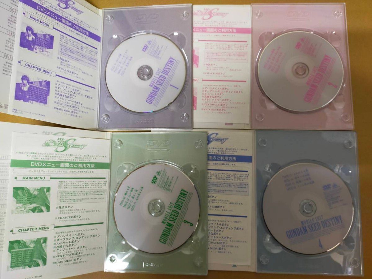 ガンダムSEED スペシャルエディション　ガンダムSEED DESTINY コレクションジャケット DVD入り　ファンディスク