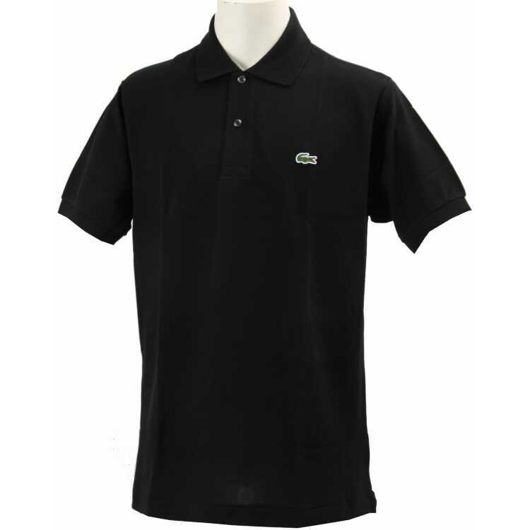 ラコステ メンズ L.12.12 ポロシャツ(無地・半袖) XL(6) ブラック #L1212LJ-99-031 LACOSTE 新品 未使用