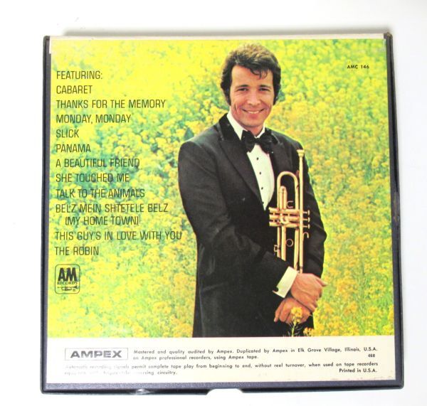JAZZ/オープンリール7号/Herb Alpert & Tijuana Brass/The Beat Of The Brass/外箱付き/Ｂ-11953の画像2