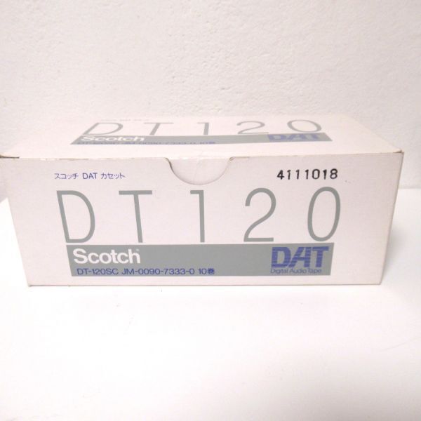 SCOTCH DAT TAPE/未開封10本セット②/Ｂ-11969の画像2