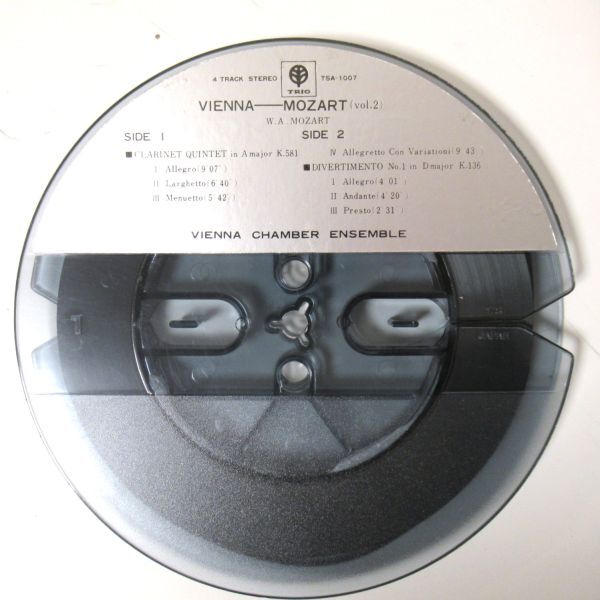 CLASSIC/オープンリールテープ/7号/外箱・ライナー付き/VIENNA - MOZART Vol.2/Ｂ-11994の画像4