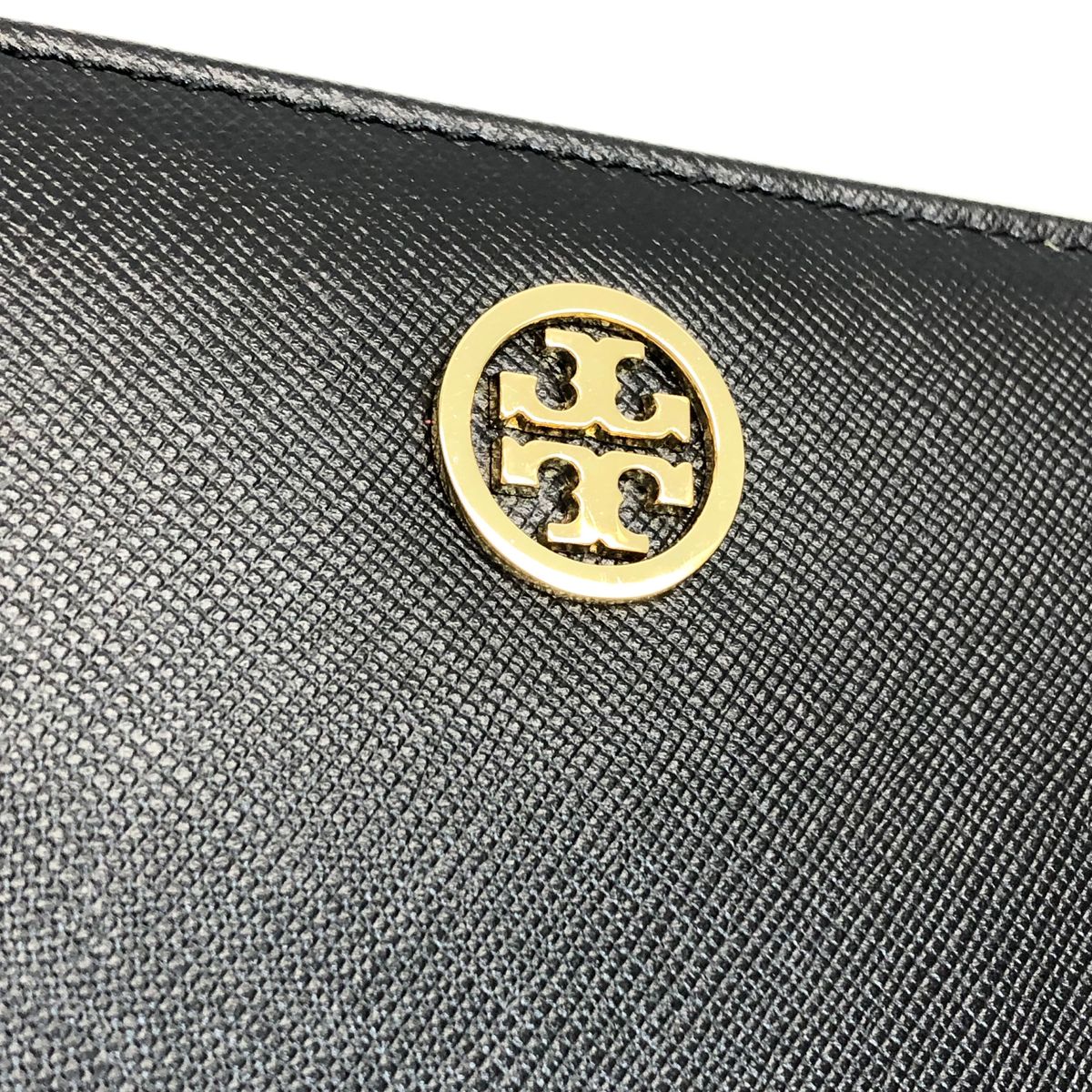 【未使用タグ付】　TORY BURCH  トリーバーチ　長財布　レザー　ブラック