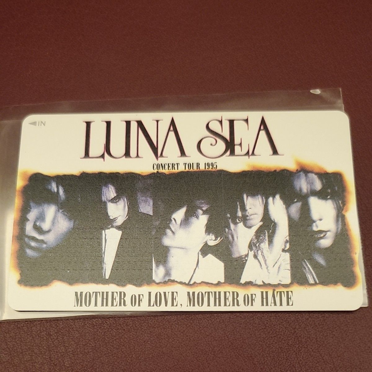 LUNA SEA　 テレカ