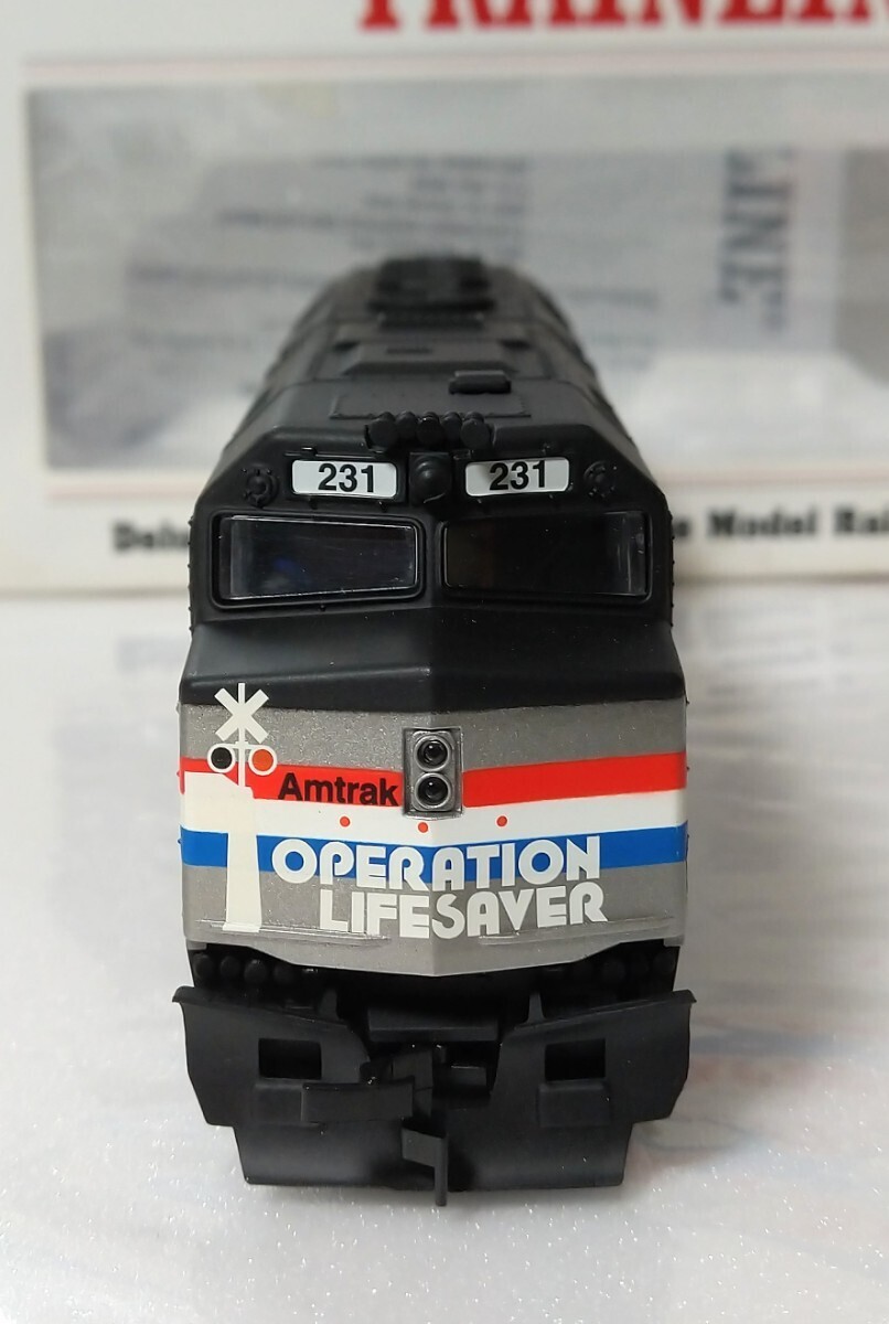 ウォルサーズ EMD F40PH #231 アムトラック #3 WALTHERS Amtrak phaseIII 極上美品 アメリカ型ディーゼル機関車 注目コレクション大量整理_画像3