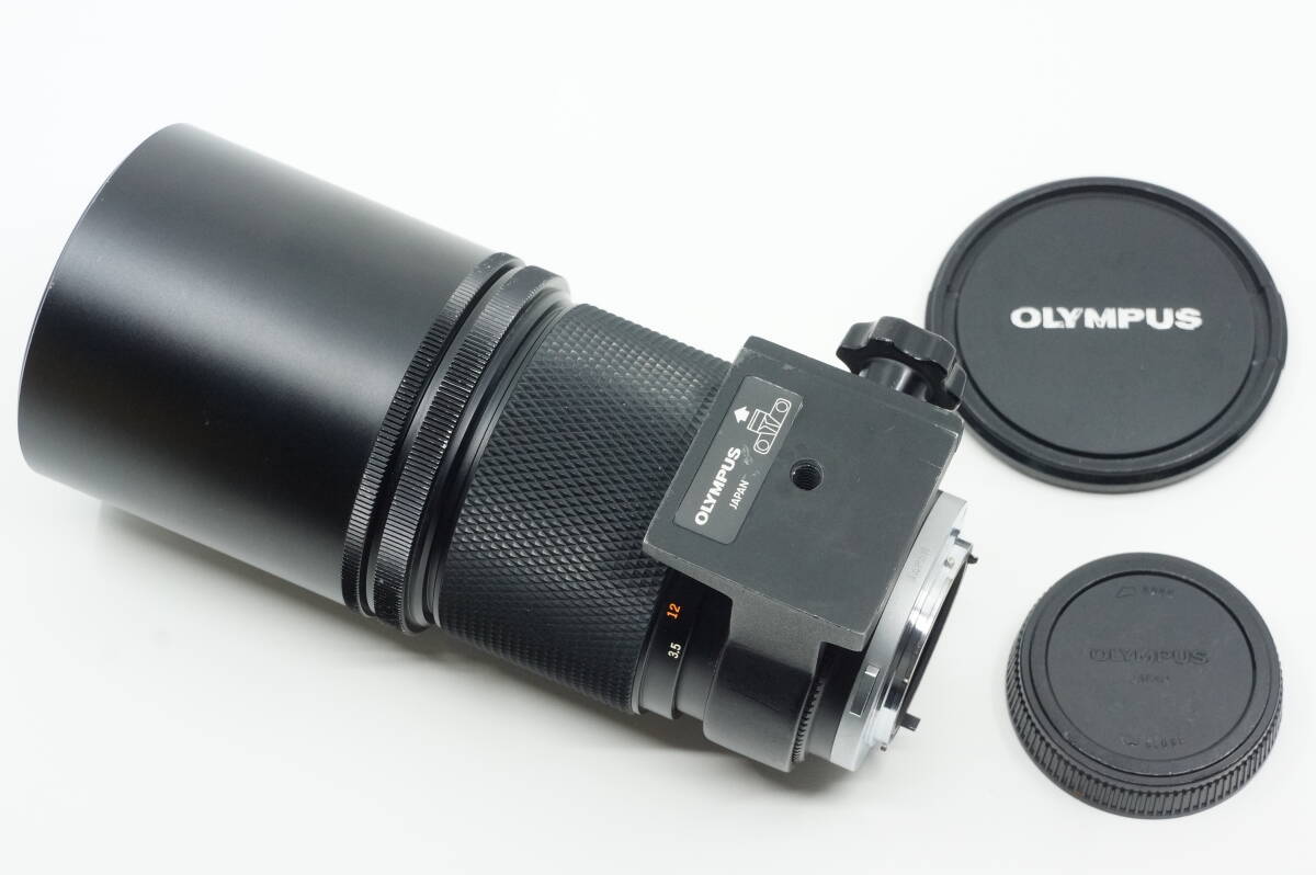 オリンパス OM ZUIKO AUTO-T 300mm F4.5 前後キャップ付き OLYMPUS 望遠レンズ 単焦点の画像6