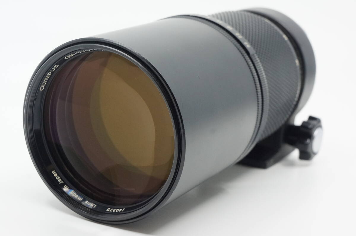 オリンパス OM ZUIKO AUTO-T 300mm F4.5 前後キャップ付き OLYMPUS 望遠レンズ 単焦点の画像4