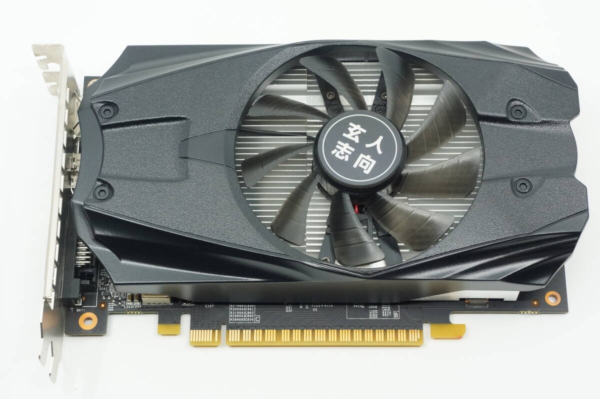 玄人志向 GF-GTX1050Ti-4GB/OC/SF 中古 NVIDIA GEFORCE GTX 1050Ti 搭載 グラボ ビデオカード_画像1