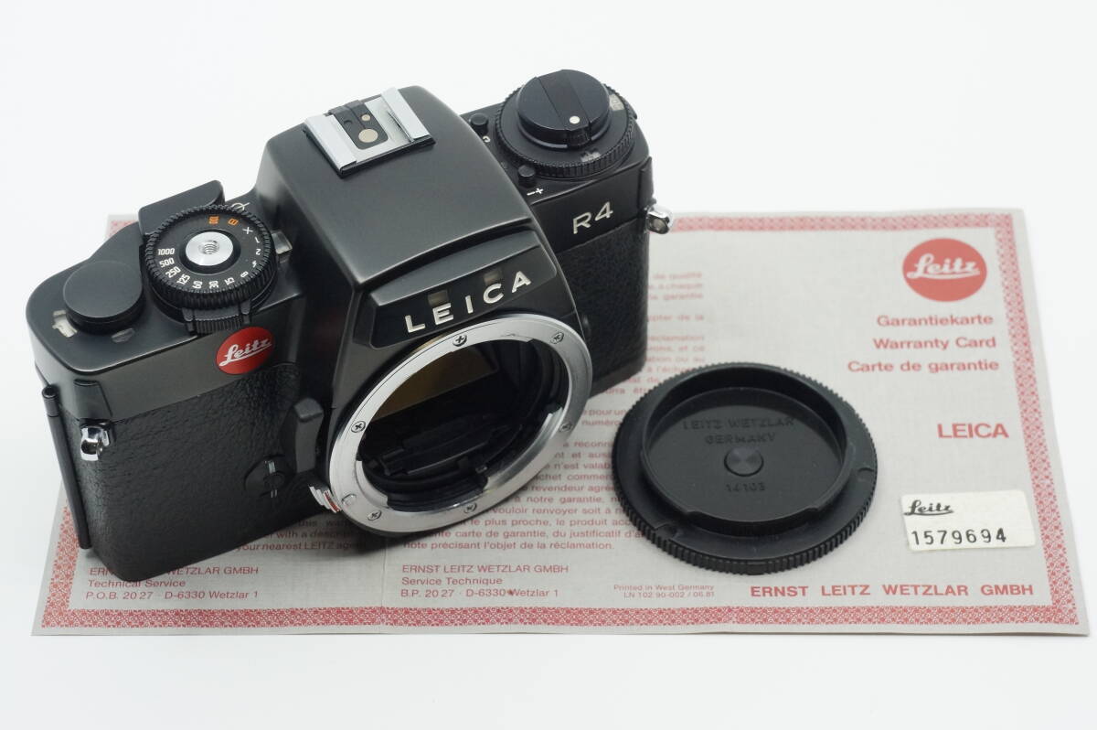 Yahoo!オークション - LEICA ライカ R4 ブラック 黒 ボディ 美品 Yahoo!オークション - LEICA ライカ R4 ブラック 黒 ボディ 美品