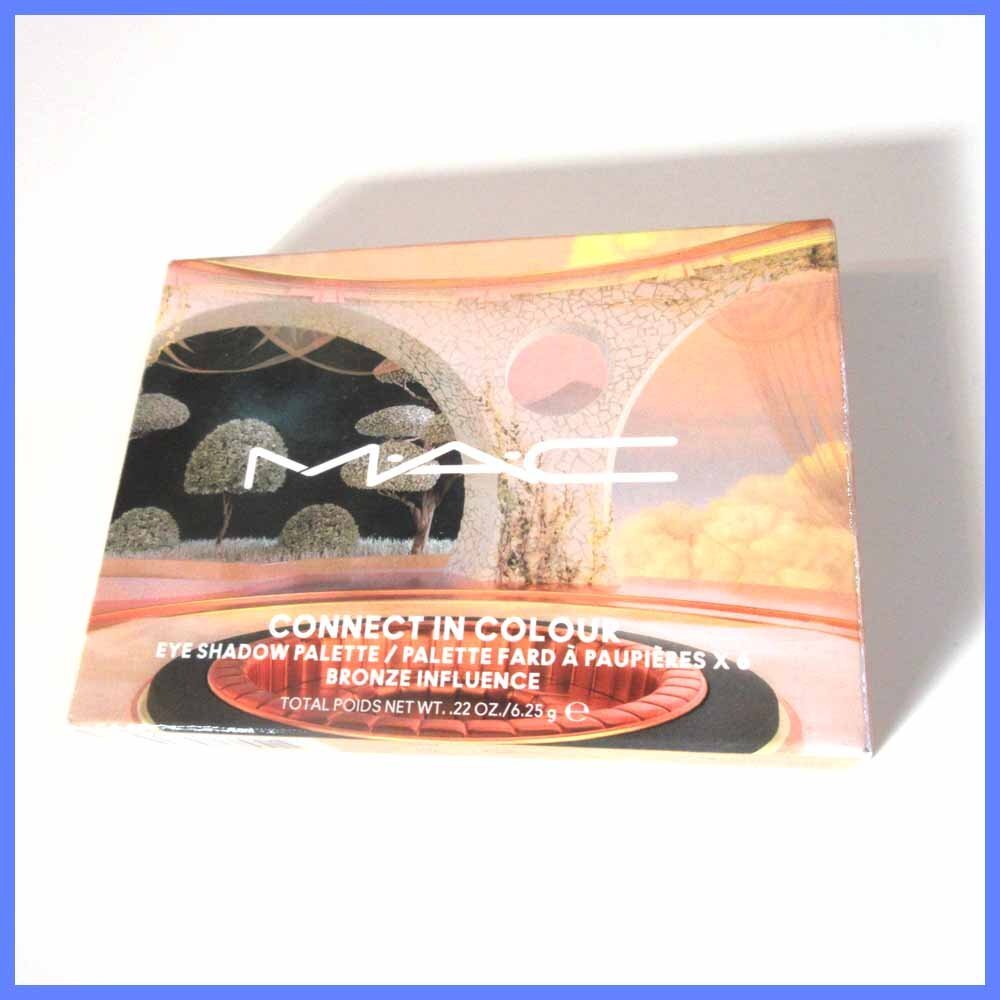 §*M*A*C Connect in color eyeshadow Palette × 6 bronze in full elliptic spring ns!1 point 